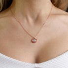 Coho Objet-Coho Silver Lumina Eye El Yapımı Gümüş Nazar Kolye-COHO Silver Takılar-3-Milagron.com