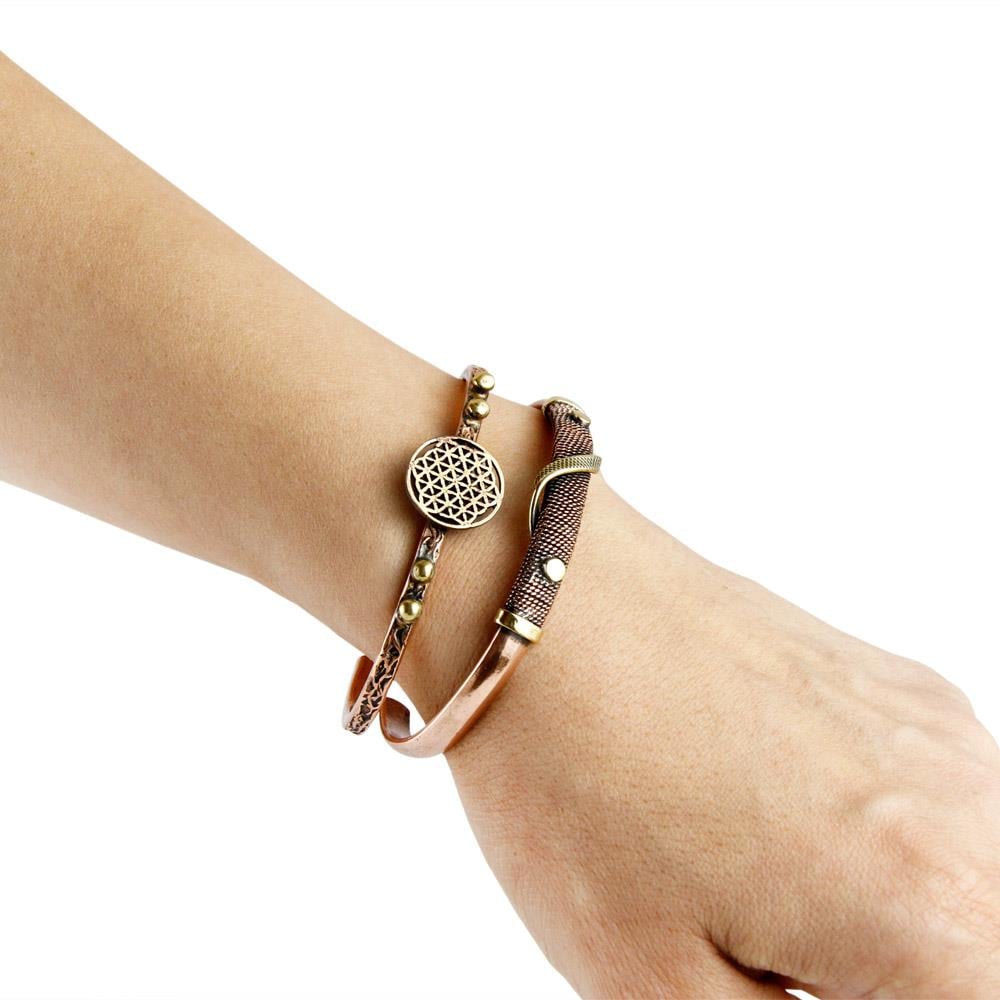 Coho Objet-Coho Tılsım Sarma Bakır El Yapımı Bileklik-COHO Tılsım Takılar-3-Milagron.com