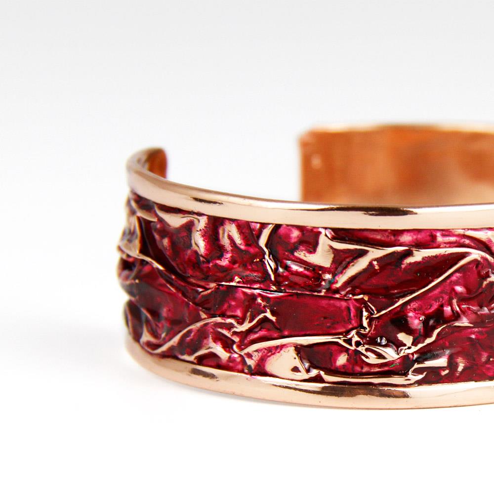 Coho Objet-Coho Velvet Passion Renkli Bakır Bileklik-COHO Tılsım Takılar-3-Milagron.com