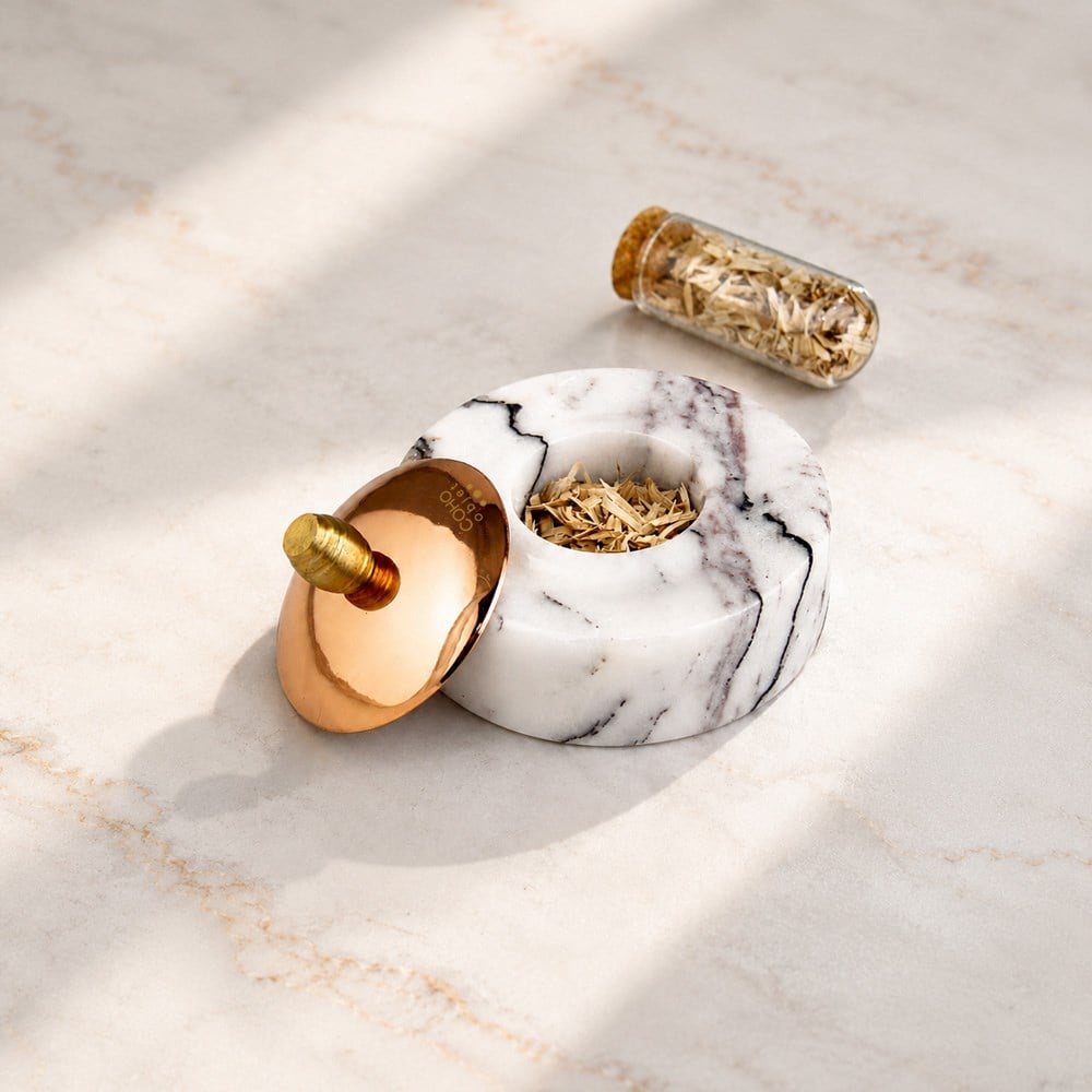  Crystal Kokteyl Tütsüleme Coctail Smooker Bar Aksesuarı