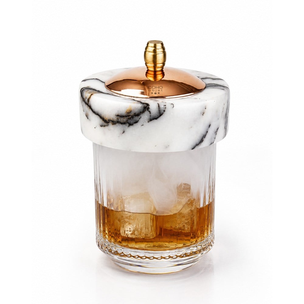 Crystal Kokteyl Tütsüleme Coctail Smooker Bar Aksesuarı