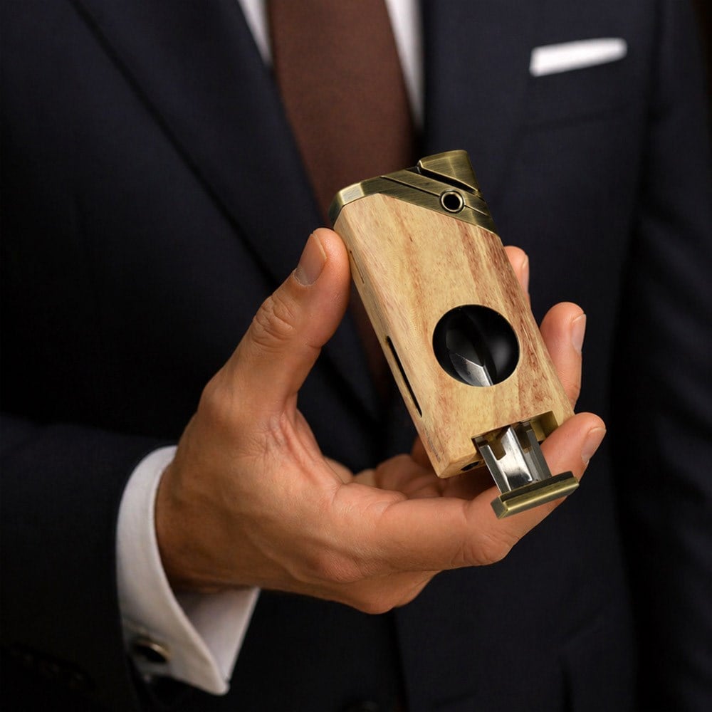  Patron Wood V-Cut Puro Çakmağı