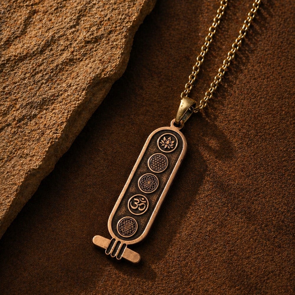  Tılsım Spiritual Symbol Bakır Kolye