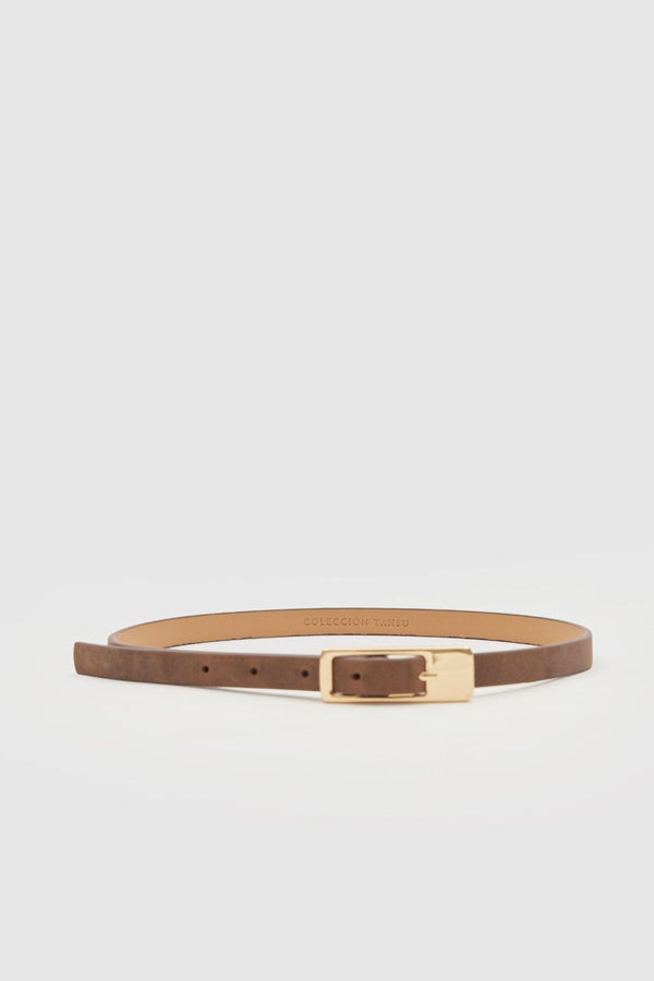 Duke Brown Leather Belt