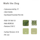 Colorverse-Coloverse No.77 Walk The Dog Mürekkep-Mürekkep-2-Milagron.com
