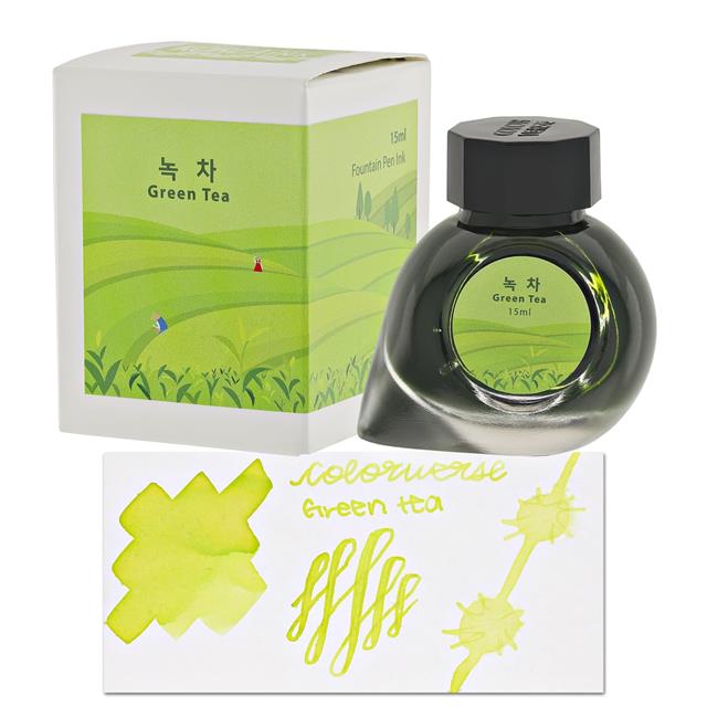 Colorverse-Coloverse Project Ink No.050 녹차(Green Tea) (15ml) Mürekkep-Mürekkep-1-Milagron.com