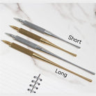 Colorverse-Shuttle Nib Holder Large Brass Divit Kalem Uç Tutucu-Kaligrafi Kalemleri-2-Milagron.com