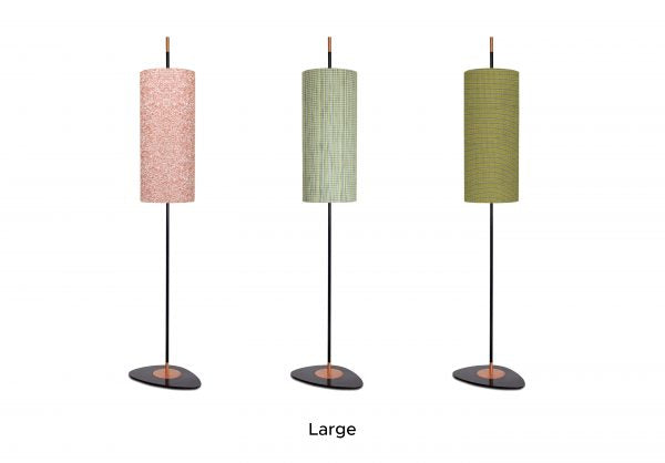 Lagoon Lambader Büyük Boy Mat Si̇yah Ø37X162 Cm E27 1X9W