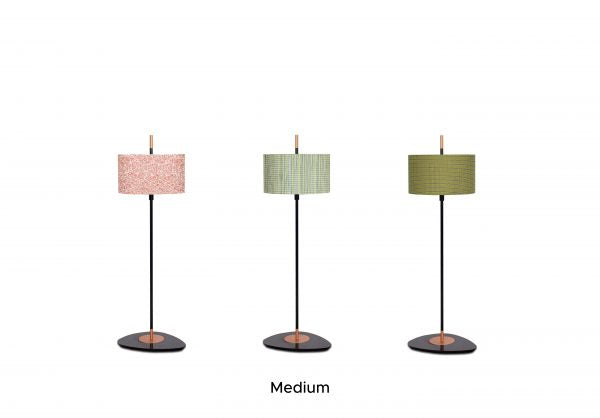 Lagoon Lambader Orta Boy 1L Mat Si̇yah Ø37X111 Cm E27 Led 1X8W