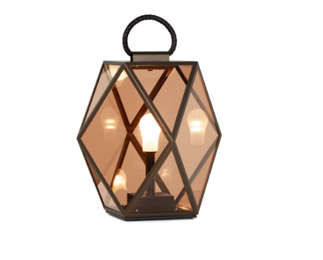 Muse Orta Boy Bronz Kurşun Sapli Ø40X40Cm 3W Led 3000K