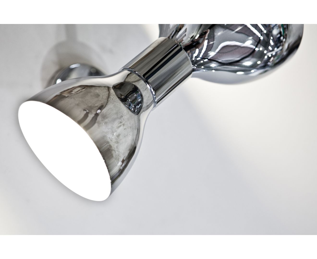 Tata Apli̇k 2L Krom-Beyaz Ø25X29 Cm E27 2Xled