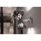 Tata Apli̇k 2L Krom-Beyaz Ø25X29 Cm E27 2Xled