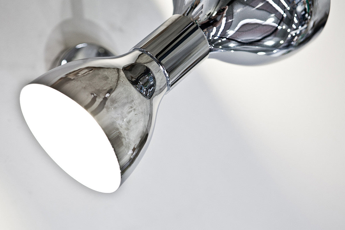 Tata Apli̇k 2L Krom-Beyaz Ø25X29 Cm E27 2Xled