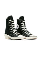 Converse-Chuck 70 Deluxe Pointed Topuklu Kanvas Siyah Kadın Topuklu Ayakkabı-Topuklu Ayakkabı-3-Milagron.com