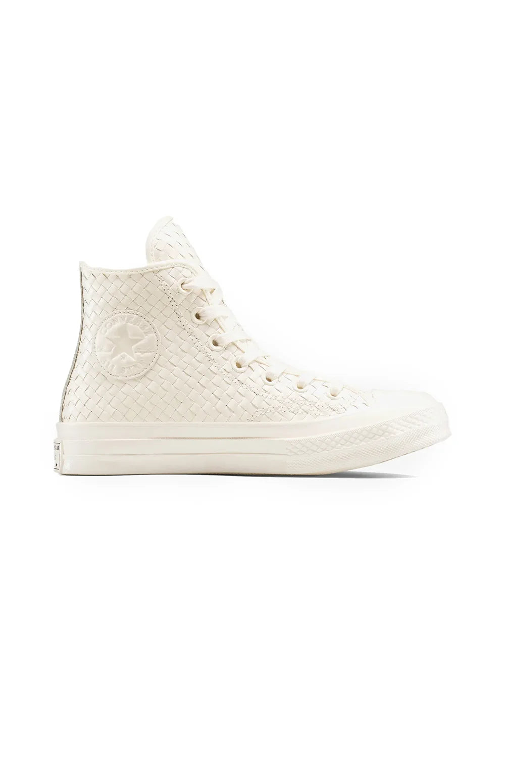 Converse-Chuck 70 Kadın Deri Örgülü Krem Sneaker-Sneakers-1-Milagron.com