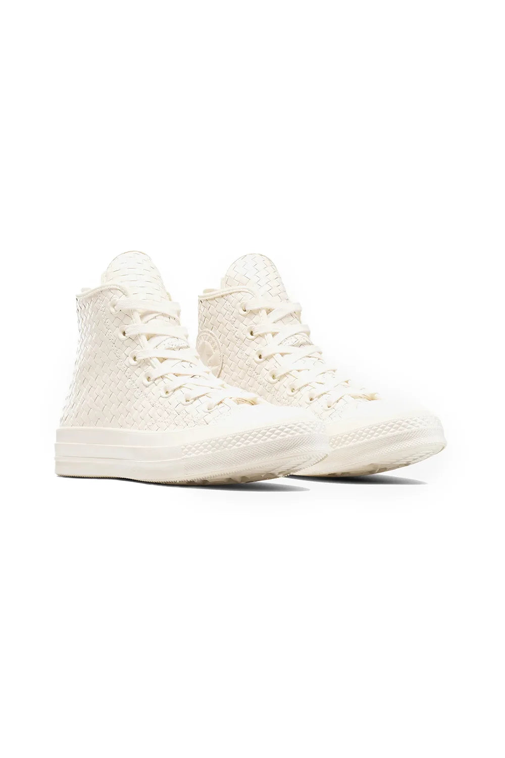 Converse-Chuck 70 Kadın Deri Örgülü Krem Sneaker-Sneakers-4-Milagron.com