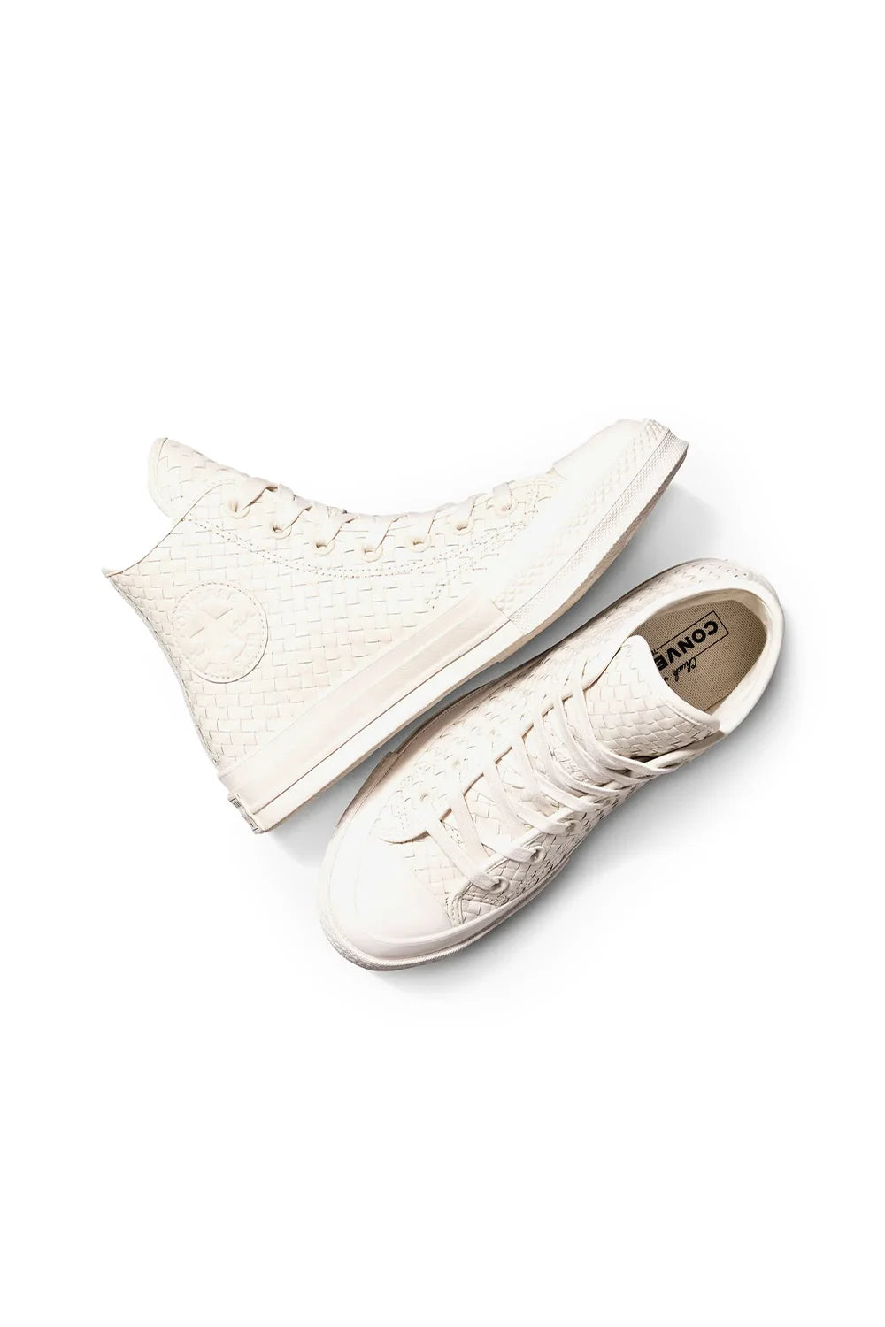 Converse-Chuck 70 Kadın Deri Örgülü Krem Sneaker-Sneakers-7-Milagron.com