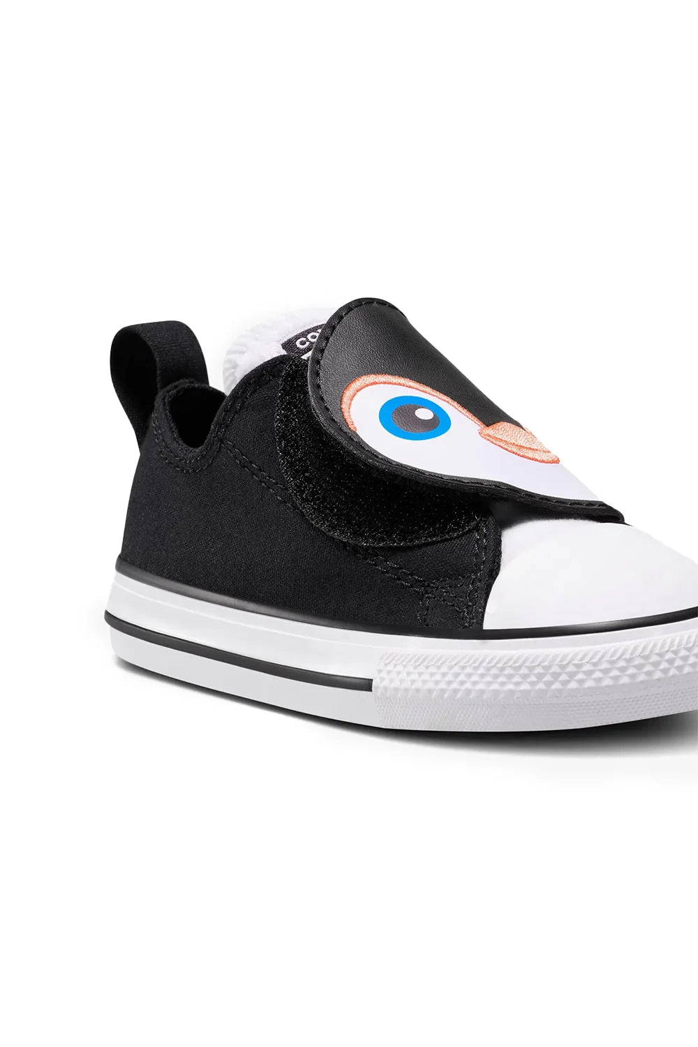 Converse-Chuck Taylor All Star Cırtlı Bebek Siyah Sneaker-Sneakers-8-Milagron.com