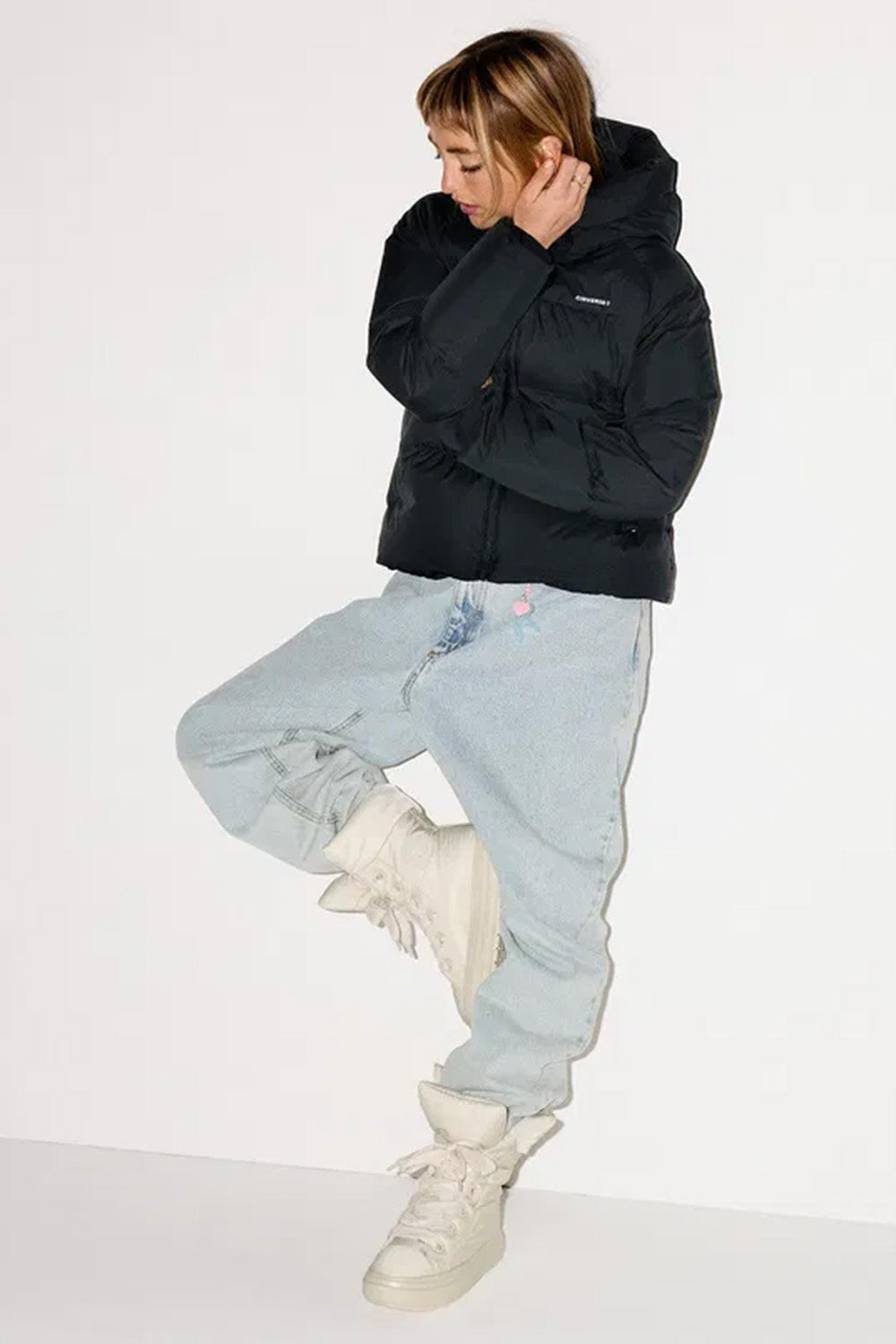 Converse-Chuck Taylor All Star Elements Kadın Elyaf Dolgulu Bej Uzun Bot-Bot-10-Milagron.com