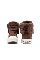 Converse-Chuck Taylor All Star Fold Over Lift Kadın Kahverengi Süet Sneaker-Sneakers-4-Milagron.com