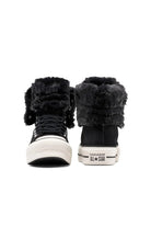 Converse-Chuck Taylor All Star Fold Over Lift Kadın Siyah Süet Sneaker-Sneakers-5-Milagron.com