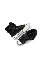 Converse-Chuck Taylor All Star Fold Over Lift Kadın Siyah Süet Sneaker-Sneakers-7-Milagron.com