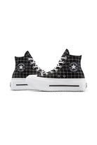 Converse-Chuck Taylor All Star Lift Double Stack Platform Plaid Ekoseli Kadın Bileklli Sneakers-Sneakers-3-Milagron.com