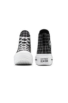 Converse-Chuck Taylor All Star Lift Double Stack Platform Plaid Ekoseli Kadın Bileklli Sneakers-Sneakers-8-Milagron.com