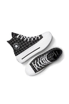 Converse-Chuck Taylor All Star Lift Double Stack Platform Plaid Ekoseli Kadın Bileklli Sneakers-Sneakers-9-Milagron.com