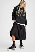 Converse-Chuck Taylor All Star Lift Double Stack Platform Siyah Kadın Rugan Bot-Bot-4-Milagron.com