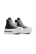 Converse-Chuck Taylor All Star Lift Double Stack Platform Siyah Kadın Sneakers-Sneakers-2-Milagron.com