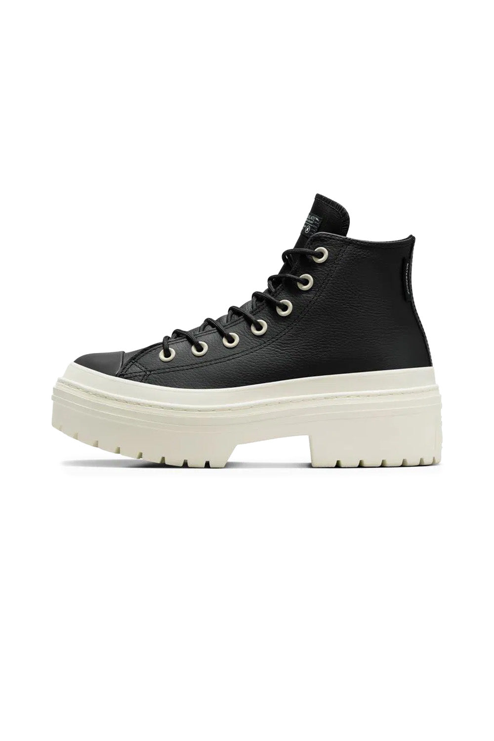 Converse-Chuck Taylor All Star Lugged Heal Platform Siyah Kadın Deri Bot-Bot-11-Milagron.com