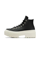 Converse-Chuck Taylor All Star Lugged Heal Platform Siyah Kadın Deri Bot-Bot-11-Milagron.com