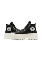 Converse-Chuck Taylor All Star Lugged Heal Platform Siyah Kadın Deri Bot-Bot-5-Milagron.com
