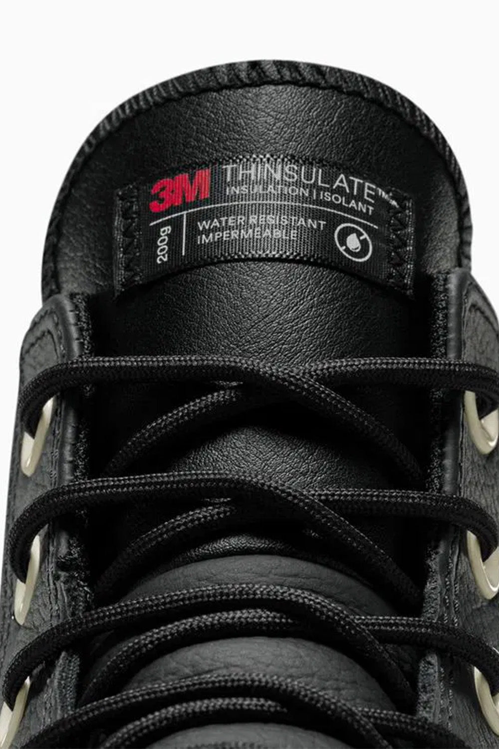 Converse-Chuck Taylor All Star Lugged Heal Platform Siyah Kadın Deri Bot-Bot-6-Milagron.com