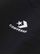 Converse-Embroidered Star Chevron PO Hoodie Black-Sweatshirts & Hoodies-3-Milagron.com