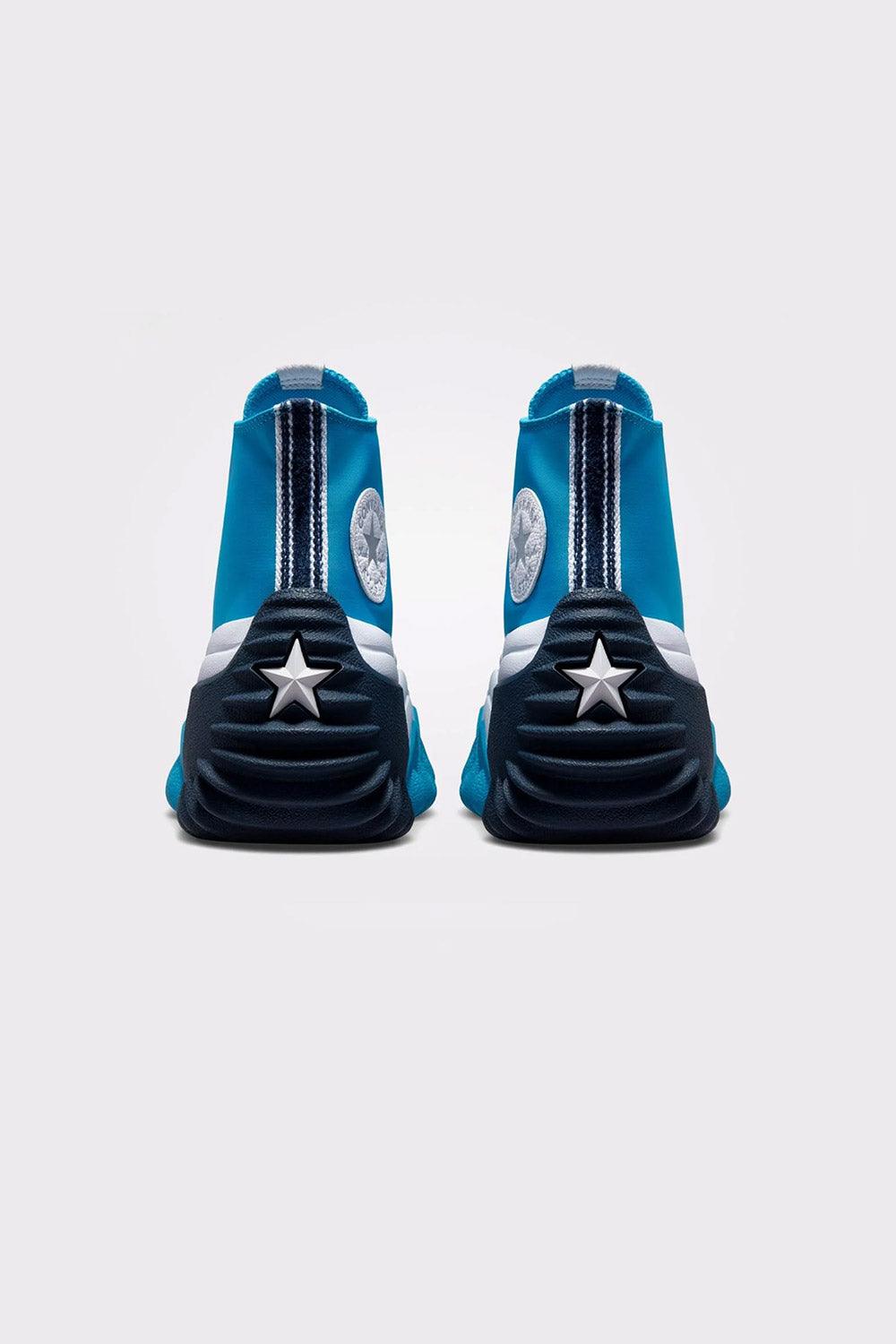 Converse Run Star Motion CX Platform Dial Up Blue Sneakers | Milagron