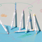 Copic-Acrea Paint Marker Set Of 6 Deep Colours-Çizim Kalemi-11-Milagron.com