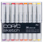 COPIC-Copic Basic Sketch çift Uçlu 36'lı çizim Kalemi Seti C-Çizim Kalemleri-1-Milagron.com