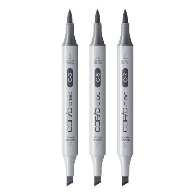 Copic-Ciao 4lü Shade Set Dark Cool Grey-Kalem Seti-3-Milagron.com