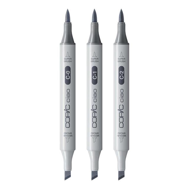 Copic-Ciao 4lü Shade Set Light Cool Grey-Kalem Seti-2-Milagron.com