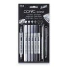 Copic-Ciao Marker Çizim Kalemi 5+1 Set Grey Tones-Çizim Kalemi-1-Milagron.com
