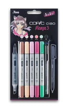 Copic-Ciao Marker Çizim Kalemi Seti 5+1 Set Manga 3-Çizim Kalemi-2-Milagron.com