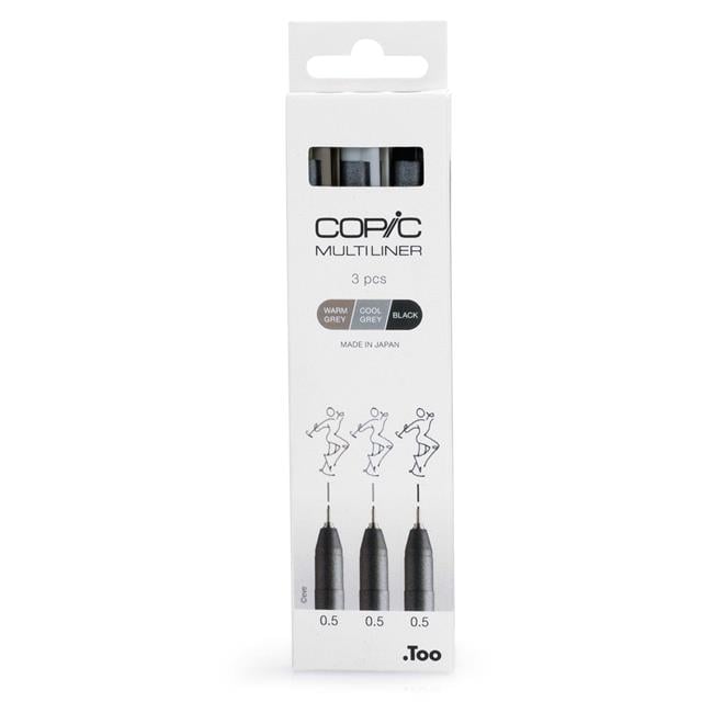 Copic-Copic Multiliner Classic Color 3'lü Set-Kalem Seti-1-Milagron.com
