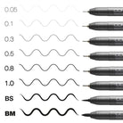 Copic-Multiliner Classic 8'li Kalem Seti B-Kalem Seti-3-Milagron.com