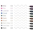 Copic-Copic Multiliner Classic Color 10'lu Kalem Seti-Kalem Seti-3-Milagron.com