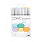 Copic-Copic Sketch 6lı Set Pale Pastels-Kalem Seti-1-Milagron.com