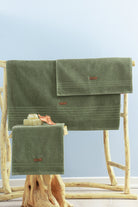 Cotton Box-Cotton Box %100 Pamuk Wellness Havlu Seti Forest Yeşil-Havlu Seti-1-Milagron.com