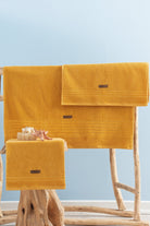 Cotton Box-%100 Pamuk Wellness Havlu Seti Sunset Sarı-Havlu & Havlu Setleri-1-Milagron.com
