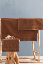 Cotton Box-%100 Pamuk Wellness Havlu Seti Terra Toprak-Havlu & Havlu Setleri-1-Milagron.com